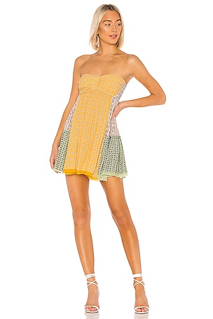 Free People Across The Sea Tunic in Yellow | REVOLVE