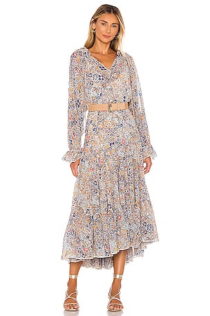 feeling groovy midi dress Free People Feeling Groovy maxi dress in floral print
