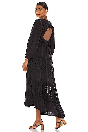 【セール！】国内発送♪Free People Mockingbird マキシワンピ Free People Mockingbird Maxi Dress in Black | REVOLVE