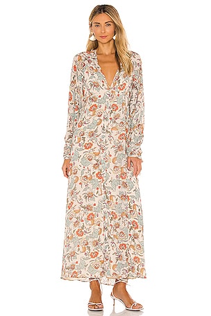 mock neck maxi dress Gail Mock Neck Maxi Dress Black / XS