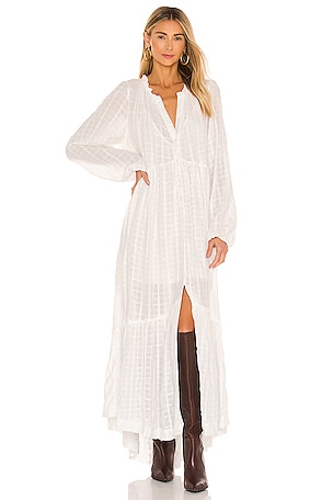 Free People Edie Dress in Ivory REVOLVE