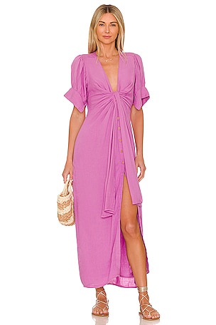 shirred white midi dress Pretty Moments Shirred Midi Dress