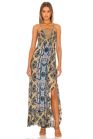 floral maxi dress cold shoulder Taupe Floral Off Shoulder Long Sleeve Maxi Dress – PinkBlush
