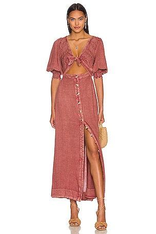 free people wild heart maxi dress Free People | Dresses | Free People Wild Heart Maxi Dress Noble Adobe Ruffle Backless Tiered Midi