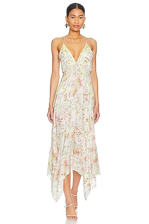 x Intimately FP There She Goes Printed Slip Free People