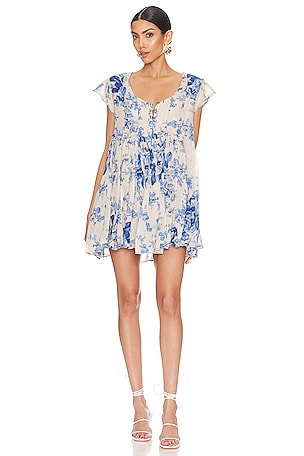 Free People Sully Dress in Ivory Combo | REVOLVE