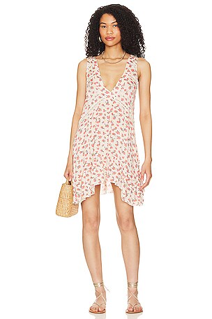 knee length dresses for ladies FREE PEOPLE MOVEMENT HOT SHOT MINI DRESS