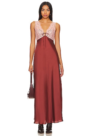 x Intimately FP Country Side Maxi Slip In Sparkling CiderFree People$118