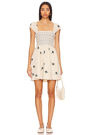 Tory Embroidered Mini Dress Free People