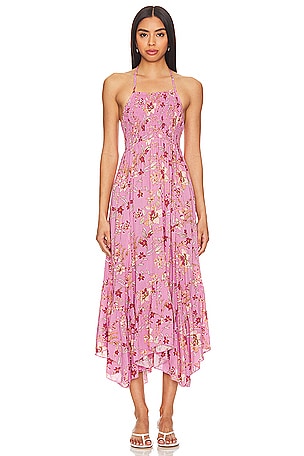 Heat Wave Printed Maxi Dress In Pink Combo Free People