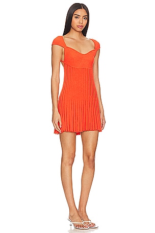 Free People Cherie Mini in Orange