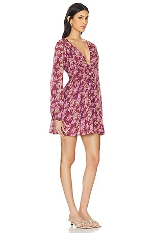 Free People Keep Your Mini Dress in Purple