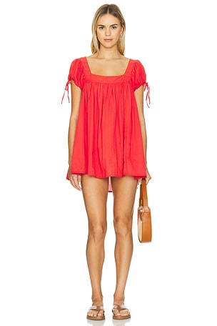 Summer Camp Tunic In Fiery Red Free People