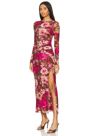 Free People Gianni Maxi Dress in Rose