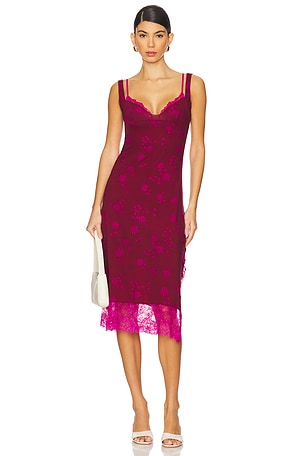 ROBE MIDI FREE PEOPLE PARTY CRASHER Free People