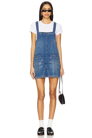 x We The Free Overall Smock Mini Dress Free People