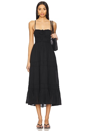 x free-est Taking Sides Maxi Dress In Black Free People