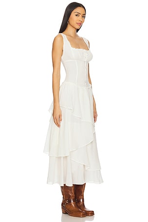 Free People x free-est In My Dreams Midi Dress in Ivory