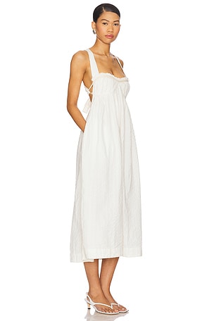 Free People x free-est Poppy Midi Dress In Coconut Milk in Ivory