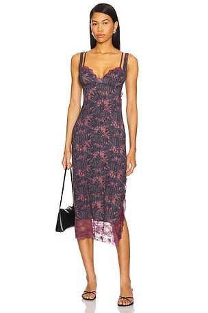 x Intimately Fp Party Crasher Midi Slip Dress Free People