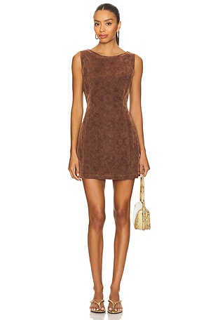 Atlas Suede Mini Dress Free People