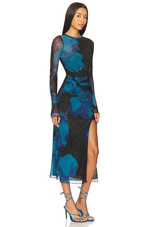 Free People Gianni Maxi Dress in Navy