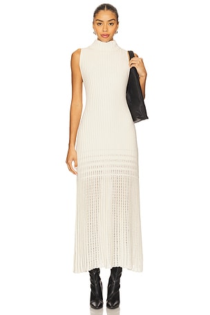 Harley Sweater Maxi Dress In Ivory Free People