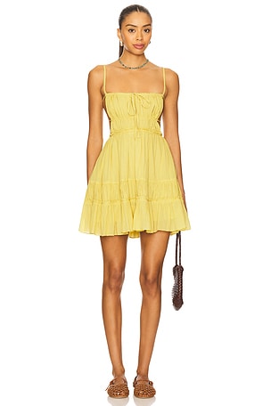 TAKING SIDES 미니 원피스 Free People