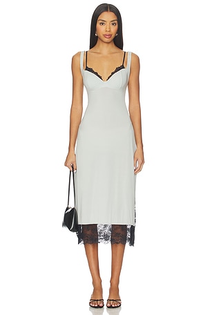 x Intimately FP Party Crasher Midi Slip Dress Free People