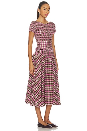 Free People x REVOLVE Braveheart Convertible Set in Burgundy