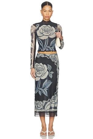 x REVOLVE Shadow Printed Set Free People