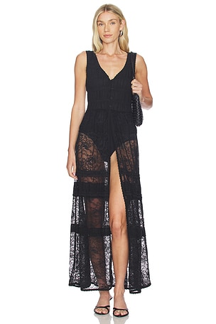 Sweet Saloon Sleeveless Maxi Dress Free People