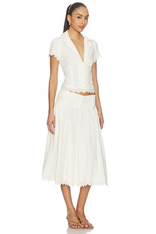 Free People x REVOLVE In Your Eyes Set in White