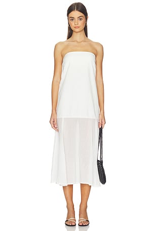 x free-est Sabeen Tube Midi Dress Free People