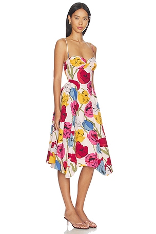 Free People x REVOLVE Cherish Midi Dress in Pink,Blue