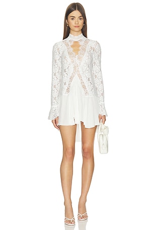 First Crush Lace Tunic Free People