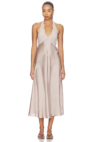 x REVOLVE Might Be Something Satin Slip Dress Free People