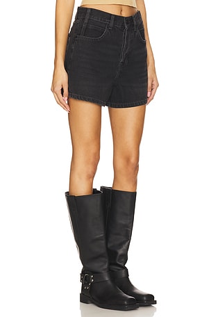 Free People x We The Free Tippi Denim Short in Black