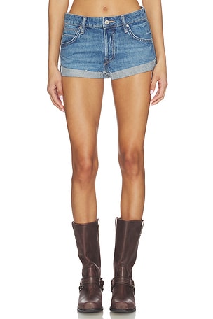 Free People x We The Free Cali Cuffed Shortie en Bleu