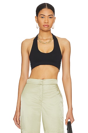 Free People Lyric Longline Bralette in Crushed Combo