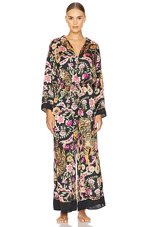 x Intimately FP Dreamy Days Pajama Set In Iron Combo Free People