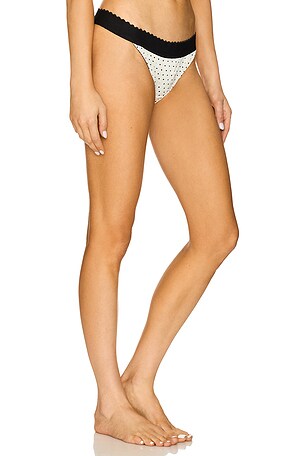 Free People x Intimately FP Printed Viva La Bikini in Ivory