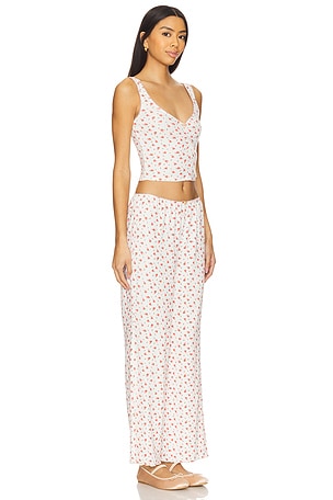 Free People x Intimately FP Fresh In Love Lounge Set in Cream