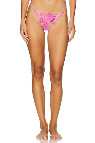 x Intimately FP Hotel Chantelle Thong In Dawn Pink Free People