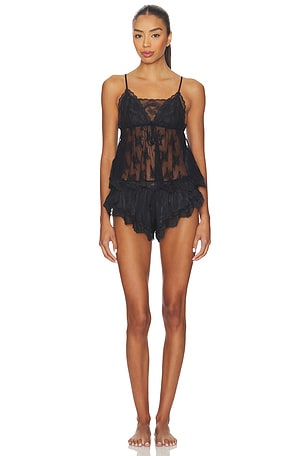 x Intimately Hearts Racing Set In Black Free People