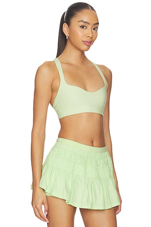 Free People x FP Movement Win Win Sweetheart Bra in Green. Size XS. Also