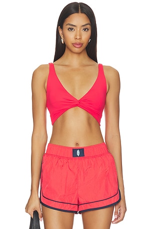 x FP Movement Never Better Twist Crop Bra Free People