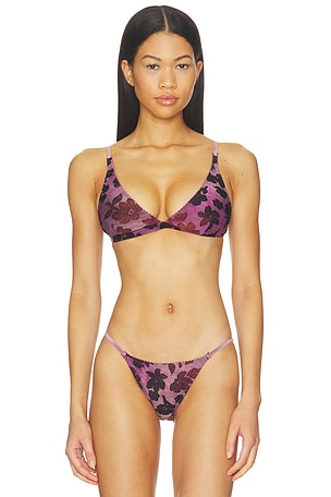 x Intimately FP Knit And Tell Plunge Bralette Free People
