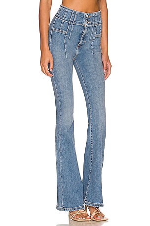 Free People x We The Free Jayde Flare in Blue