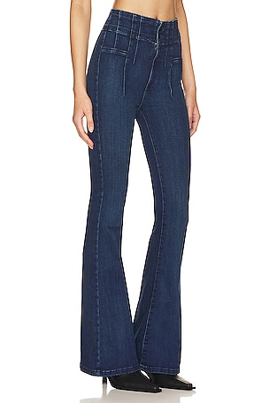 Free People x We The Free Jayde Flare in Denim-Dark